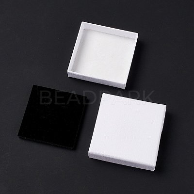 Paper with Sponge Mat Necklace Boxes OBOX-G018-01A-03-1
