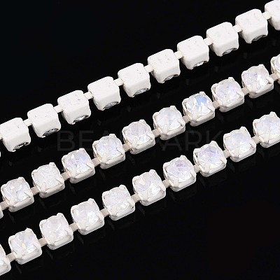 Iron Rhinestone Cup Chains CH-T006-05B-11-1
