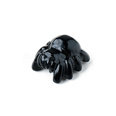 Natural Obsidian Sculpture Display Decorations G-PW0004-33F-1