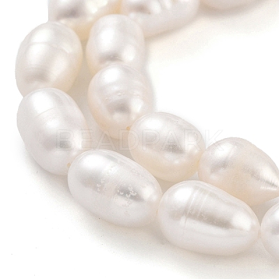 Natural Cultured Freshwater Pearl Beads Strands PEAR-P062-10C-1