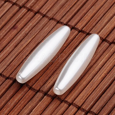 Acrylic Imitation Pearl Beads X-OACR-O002-2530-1