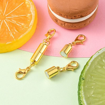 Brass Magnetic Clasps KK-YW0001-58G-1
