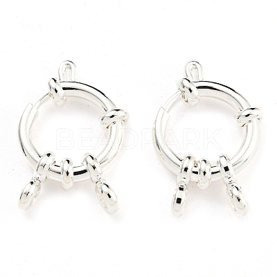 304 Stainless Steel Spring Ring Clasps STAS-G190-17S-D-1