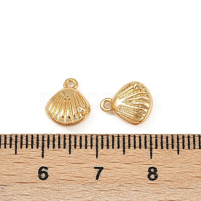 Ocean Theme Brass Charms KK-F902-07F-G-1