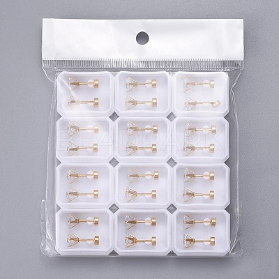 304 Stainless Steel Earlobe Plugs STAS-I113-24G-1