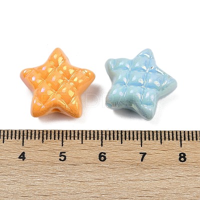 Opaque Acrylic Beads OACR-C022-12-1