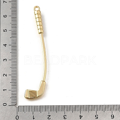 Alloy Sports Equipment Pendants PALLOY-R157-05G-01-1