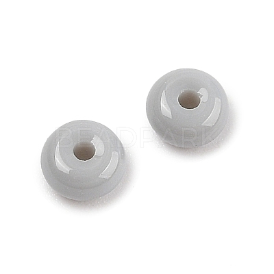 Imitation Jade Glass Seed Beads SEED-Q038-01G-1