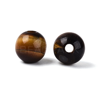 Natural Tiger Eye Beads G-Q602-08C-10-1