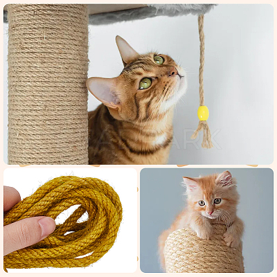 50M Round Twisted Jute Cord OCOR-WH20006-14C-1
