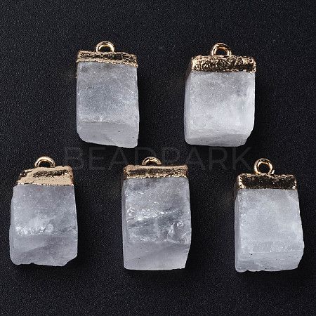 Natural Quartz Crystal Pendants G-Q998-035G-1