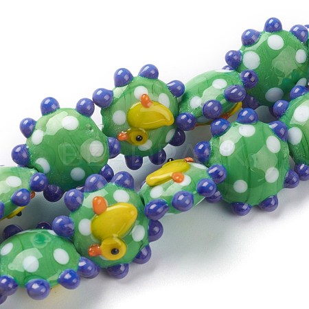 Handmade Lampwork Beads LAMP-J092-01B-1