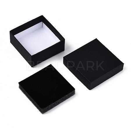 Square Cardboard Necklace Box CBOX-Q038-02-01F-1
