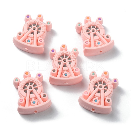 Food Grade Eco-Friendly Silicone Beads SIL-WH0010-07C-1