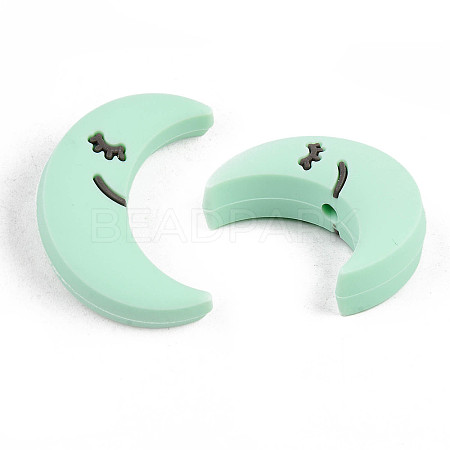 Food Grade Eco-Friendly Silicone Focal Beads SIL-N002-04B-1
