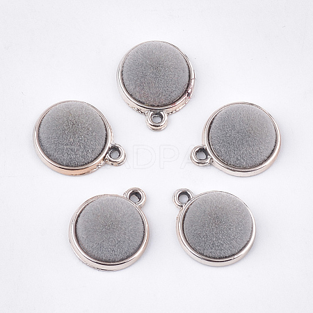 UV Plating Acrylic Charms X-FIND-T046-43A-02-1