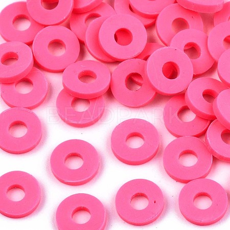 Handmade Polymer Clay Beads CLAY-Q251-4.0mm-77-1