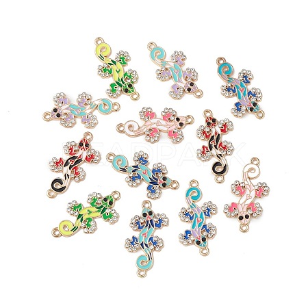 Alloy Enamel Connector Charms ENAM-I054-08-1