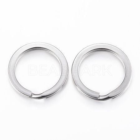 Tarnish Resistant 304 Stainless Steel Split Key Rings LS-STAS-P177-2.2x28mm-P-1
