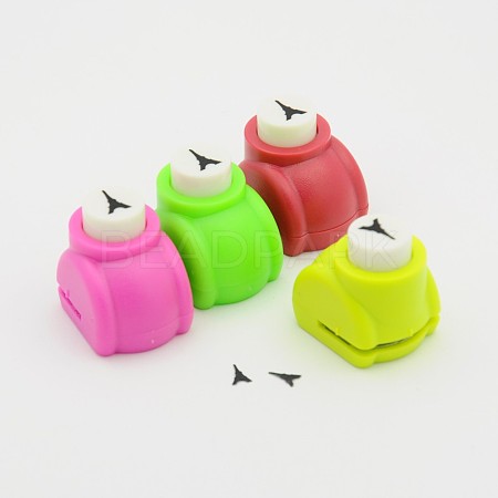Mini Plastic Craft Punch Sets for Scrapbooking & Paper Crafts AJEW-F003-02-1