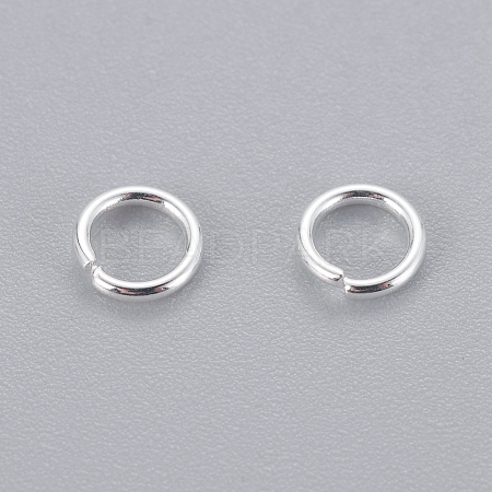 304 Stainless Steel Jump Rings STAS-E464-09A-S-1