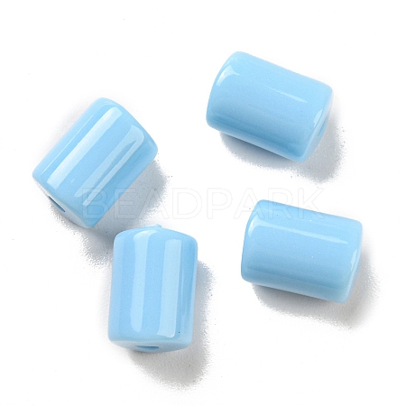 Opaque Acrylic Beads OACR-B013-18A-1