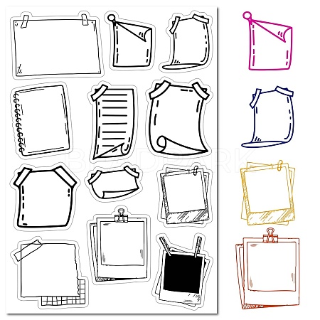 Custom PVC Plastic Clear Stamps DIY-WH0439-0077-1