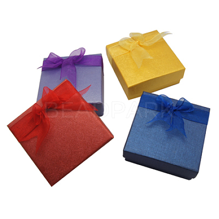 Bow Tie Jewelry Cardboard Boxes W27WF011-1