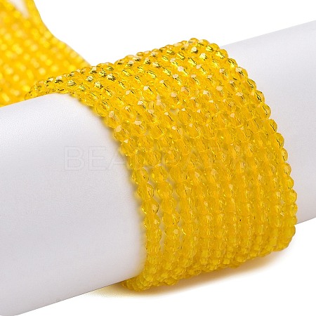 Transparent Glass Beads Strands LS-GLAA-H021-04-06-1
