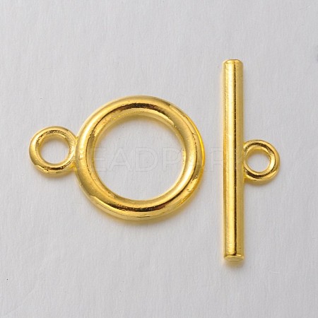 Tibetan Style Alloy Toggle Clasps X-K089Y011-1