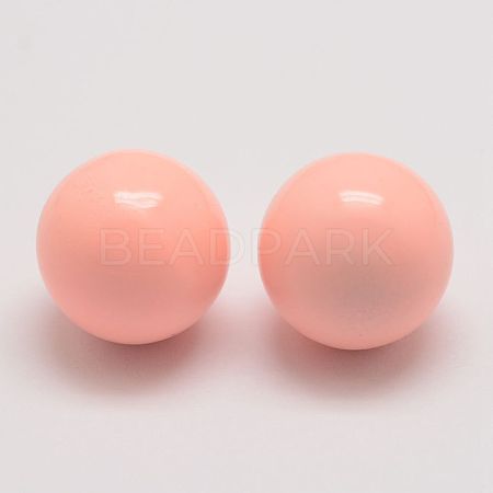 Brass Chime Ball Beads Fit Cage Pendants KK-G298-16mm-05-1