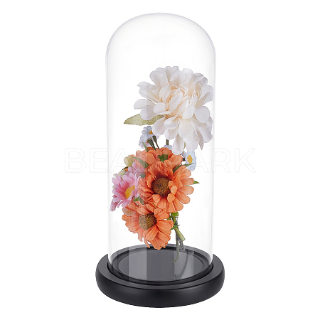 1Pc Arch Glass Dome Cover AJEW-UN0002-84B-1