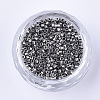 Electroplate Cylinder Seed Beads SEED-Q036-02A-B03-2