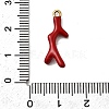 304 Stainless Steel Enamel Pendants STAS-I355-11G-05-3