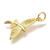 Rack Plating Brass Pendants KK-I720-34G-2