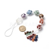 7 Chakra Gemstone Hanging Decorations HJEW-JM00805-04-3