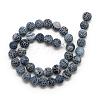 Natural Weathered Agate Bead Strands G-S237-4mm-05-2