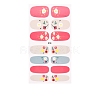 Full Cover Strawberry Flower Nail Stickers MRMJ-T100-018-1