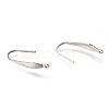 316 Surgical Stainless Steel Earring Hooks X-STAS-Z034-10P-2