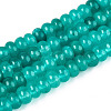 Dyed Natural White Jade Beads Strands G-T139-59A-09-4