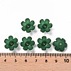 Frosted Acrylic Bead Caps MACR-S371-07A-735-4