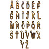 Tibetan Style Alloy Pendants TIBE-S108-108-AB-NR-1