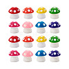 80Pcs 8 colors Resin Home Decorations RESI-KS0001-07-1