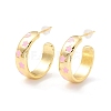 Real 18K Gold Plated Brass Stud Earrings for Women EJEW-I684-08G-RS-2