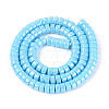 AB Color Plated Opaque Glass Beads Strands LS-GLAA-T026-3x6mm-P06-2