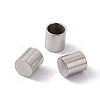 Tarnish Resistant 201 Stainless Steel Cord Ends STAS-G288-01C-P-4