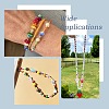 16Pcs 8 Colors Handmade Lampwork Enamel Bumpy Beads LAMP-CJ0002-72-7