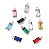 304 Stainless Steel Rhinestone Pendants STAS-Z125-11P-1