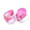 Transparent Glass Charms GGLA-M004-05B-04-3