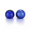 Transparent Handmade Blown Glass Globe Beads GLAA-T012-40C-04-2